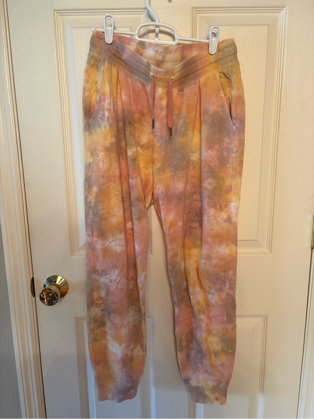 Old Navy Tie-Dye Jogger Pants - Pink & Orange